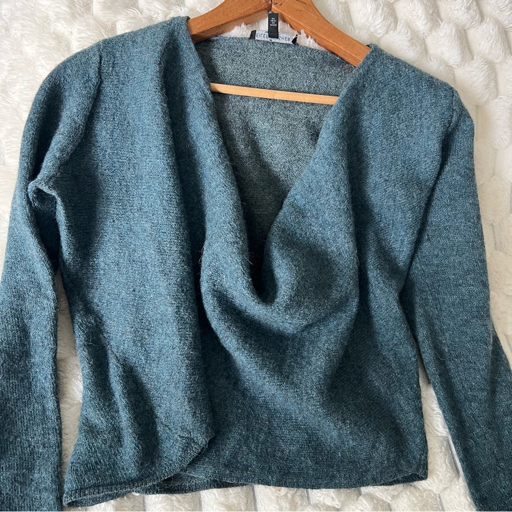 EILEEN FISHER Top Size M Long Sleeves Casual Formal Hijab